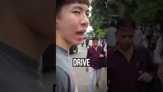 Ray Crashes Out On How People Drive In India 🤣