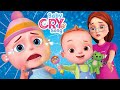 Baby Cry Song | JamJammies Nursery Rhymes & Kids Songs | Cartoon Animation For Children