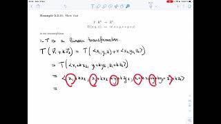 Linear Algebra 2 - 2.2.3 - Isomorphism of Vector Spaces (Video 4)