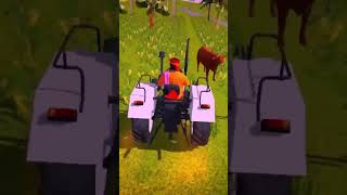 farming simulator Tractor//Tractor game#short #shorts #youtubeshorts #tractor