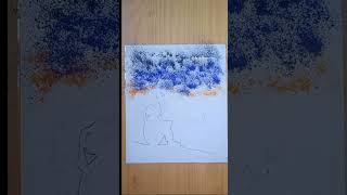 #Shorts Mann Mera x Soft Pastels Drawing | Artboysachin