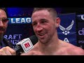 brendan loughnane post fight interview 2024 pfl playoffs pfldc