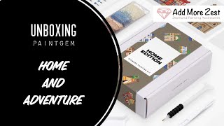 NEW PaintGem Home \u0026 Adventure Unboxing | Diamond Painting