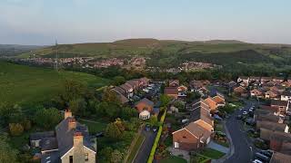 Fly With Me - Surface Reconaissance / Burning in Sunset - Rossendale / Haslingden 4K Airborne