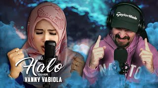 First Time Reaction To // Vanny Vabiola - Halo (Beyoncé Cover)