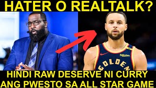 HATER o REALTALK? Curry Hindi Raw DESERVED maging ALL STAR sabi ni Perk!