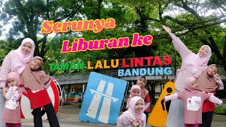 SERUNYA LIBURAN KE TAMAN LALU LINTAS 🎀 ALULA DAN SHANUM MAIN SEPUASNYA 💫💫✨