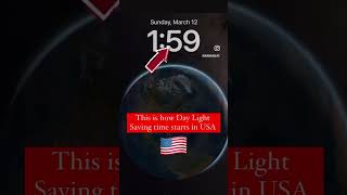 Day Light Saving Time In Usa