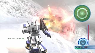 [PS3ガンダム戦記] #17 ガンダムNT-1 -実弾特化高機動型- (山頂に急行せよ：HELL)