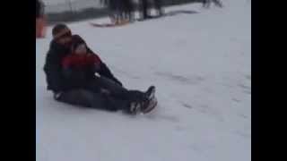 leo sledding