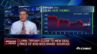 LVMH, Tiffany close to new deal price of $130 to $133 a share: Sources