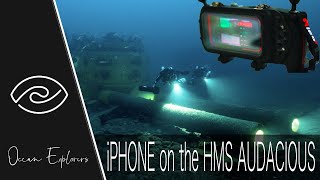 Diving with the iPhone on the HMS Audacious - Malin Head