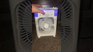 Imagine this at night 😤 #shorts  #tiktokmademebuyit #viral #breeze #fan #summer #aircon #vibes