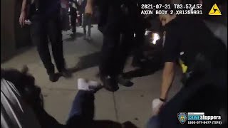 NYPD BODYCAM: Perp Wrestles with NYPD Cops on Ground, Lieutenant Gets Shot in Leg