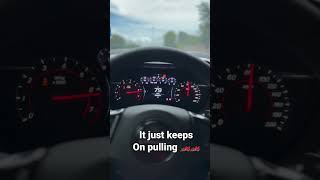 40-120 MPH PULL IN 2021 10speed transmission #camaro #1le #chevrolet #ss #a10