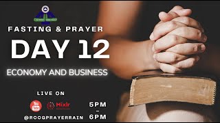 RCCG 100 DAYS FASTING AND PRAYERS (DAY TWELVE) || PRAYERRAIN LIVE ||