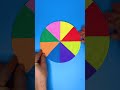 rainbow colors giant spinner diy 🌈