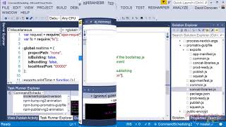 Code behind the Gulp Task