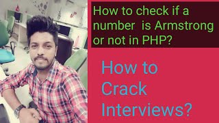 How to check if a number is Armstrong or Not in PHP