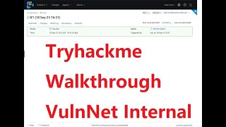 Cyber Security | Ethical Hacking | Pentesting Lab | Tryhackme | VulnNet | Internal Complete Steps