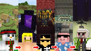 制限時間10分！リレーでエンドラを討伐せよ！【マイクラ】