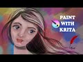 PAINT WITH KRITA: THE ART OF USING ONLY ONE BRUSH!