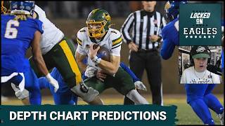 BOLD: Philadelphia Eagles DEPTH CHART PREDICTIONS after the 2026 NFL Draft! Who starts next season?!