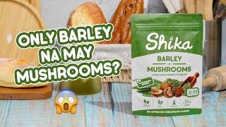 Barley + Mushroom for overall health 🤔