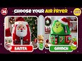 would you rather… santa vs the grinch 🎅🎁🎄