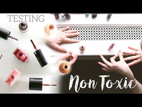 BEST NON-TOXIC NAIL POLISH | testing 5 brands BEST NON-TOXIC NAIL POLISH | testing 5 brands