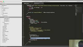 Code Share React & React Native Video 2.3 React Native app: Create data to backend