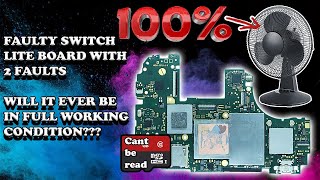 FAULTY Switch Lite motherboard with 2 Faults. What's Causing Them?