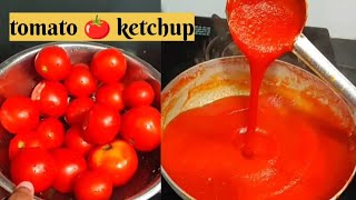 Tomato Ketchup Recipe | Homemade Tomato Sauce | घर पे आसानी से बनाओ टोमेटो सॉस | Megha Veg Delights