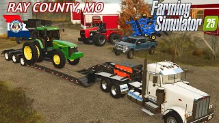 KICKING OFF FALL TILLAGE WITH NEW JD 8410??? | Ray County, MO | Farming Simulator 25