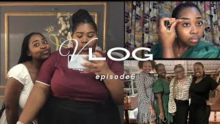 VLOG7: SPEND THE DAY WITH ME || Varsity • Salon • Dinner