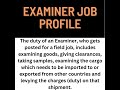 examiner job profile examiner cgl ssc