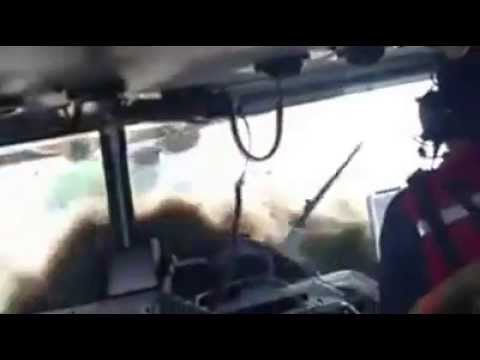 Fire Truck Driving Through Flood Longmont Colorado September 12