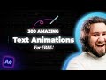 How to Master Text Animations in After Effects in 3 minutes