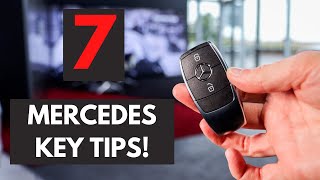 YOUR Mercedes KEY! | 7 ULTIMATE Tips & Tricks!