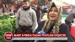 PAZAR FİYATLARINDA DÜŞÜŞ