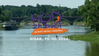 Sisak, Hod za život, 15. 6. 2024. - spot