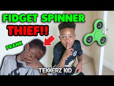 STOLEN FIDGET SPINNER Revenge EVIL Prank on Brother!! STOLEN FIDGET SPINNER Revenge EVIL Prank on Brother!!