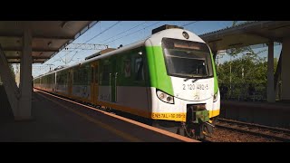 Poland, Warsaw, train ride from Zacisze Wilno to Wileńska