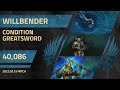 Guild Wars 2: Willbender - Condition Greatsword | 40,086