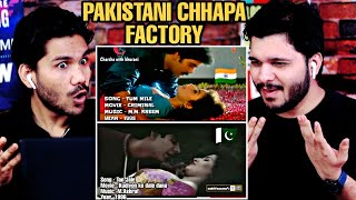 INDIAN REACTION ON CHAAPA FACTORY PART - 1 | PAKISTANI SONG'S COPIED FROM BOLLYWOOD INDIA