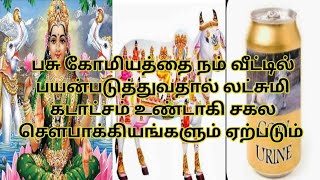 நம் வீட்டில் கோமியம் தெளிபதன் மகத்துவம்@spiritual divines