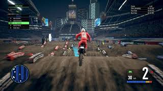 Monster Energy Supercross:The Official Videogame 3 - Broc Shoemaker - Gameplay (ПК)