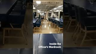 The Officer's Wardroom on BB NJ