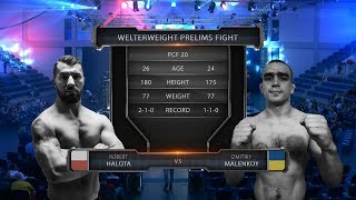 PCF 20 - Robert Hałota vs Dmitriy Malenkoy