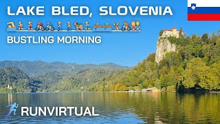 Run in Slovenia: Bustling Morning at Lake Bled